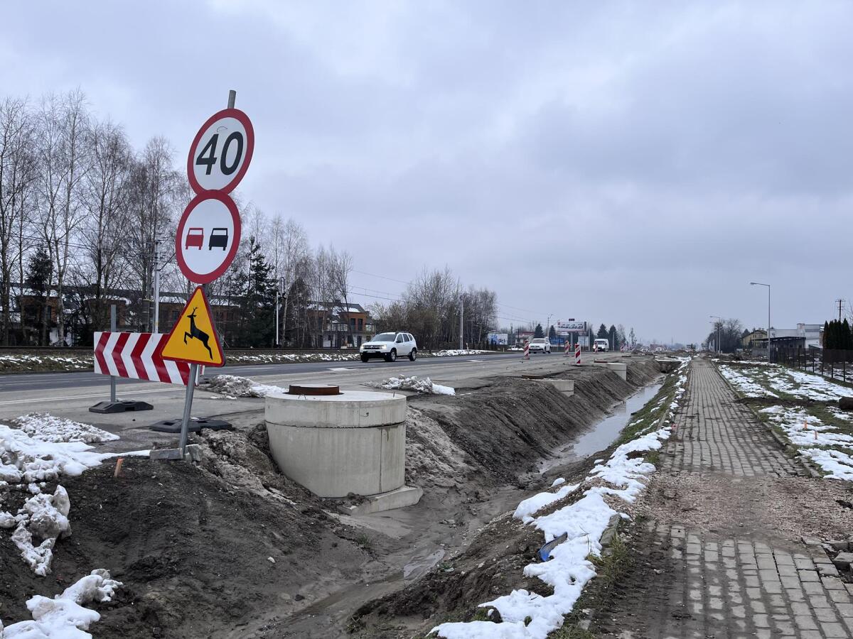 Rozbudowa ul. Warszawskiej [styczeń 2023]